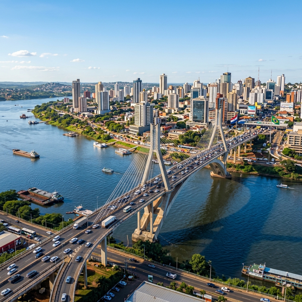 Ponte da Amizade — Ciudad del Este, Paraguai